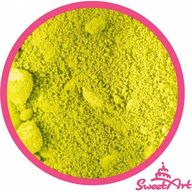 SweetArt jedlá prachová barva Citrus Green limetkově zelená (2 g)