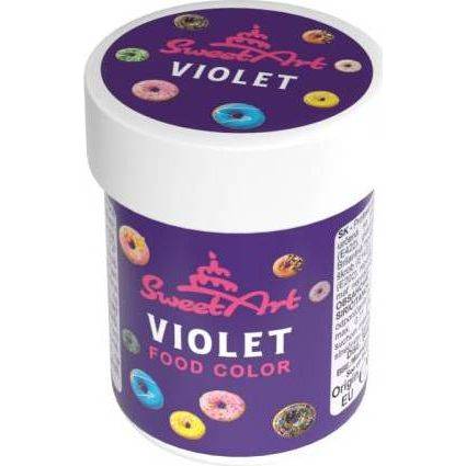 SweetArt gelová barva Violet (30 g)