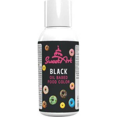 SweetArt olejová barva Black (70 g)