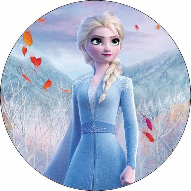 Jedlý papír Frozen 2 Elsa