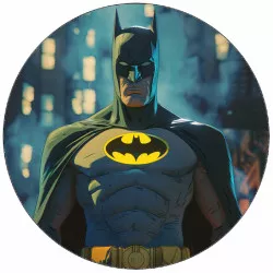 Jedlý papír Batman 19,5 cm