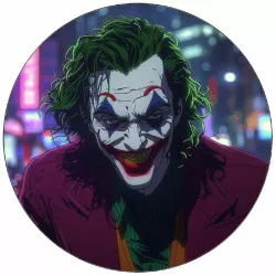 Jedlý papír Joker ve městě 19,5 cm
