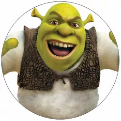 Jedlý papír Shrek 19,5 cm