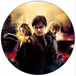 Jedlý papír Harry Potter, Hermiona a Ron 19,5 cm