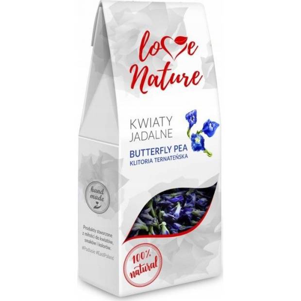 Jedlé květy motýlí květ 15g 100% přírodní - Love Natur