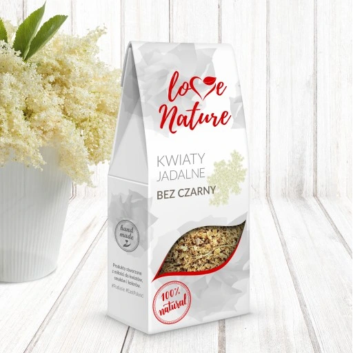 Jedlé květy bez 20g 100% přírodní - Love Natur