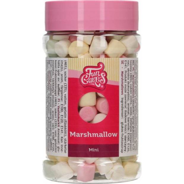 Mini Marshmallows, maršmeloun 50g - FunCakes