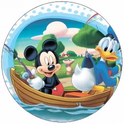 Jedlý papír Kačer Donald a Mickey 19,5 cm