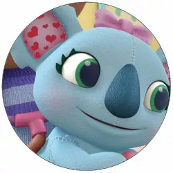 Jedlý papír Doktorka Plyšáková koala 19,5 cm