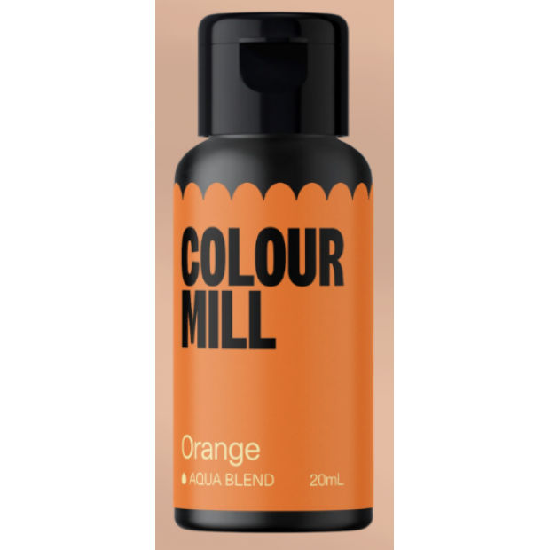 Aqua blend 20ml orange 20ml - colour mill