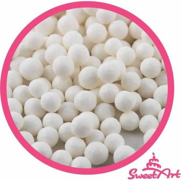 SweetArt cukrové perly bílé 7 mm (80 g)