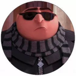 Jedlý papír Já, padouch Gru 19,5 cm