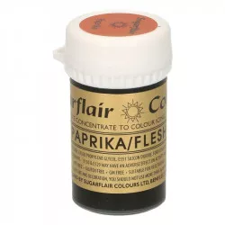 Gelová barva paprika - flesh 25g - Sugarflair