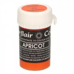 Gelová barva apricot 25g - Sugarflair