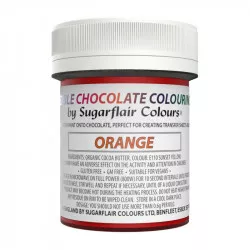 Barva do čokolády orange 35g - Sugarflair