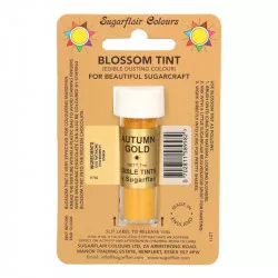 Jedlá prachová barva autumn gold 7ml - Sugarflair