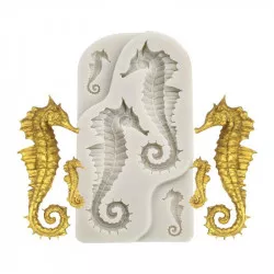 Silikonová formička mořský koník 12,5x6,5cm - Cakesicq