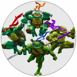 Jedlý papír želvy Ninja 19,5 cm