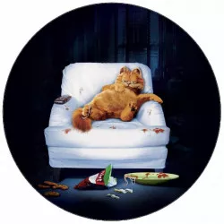 Jedlý papír líný Garfield 19,5 cm