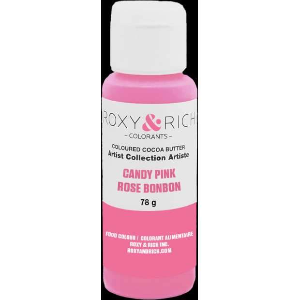 Kakaové máslo barevné 78g candy pink - Roxy and Rich