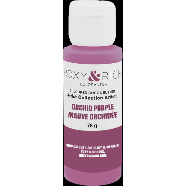Kakaové máslo barevné 78g orchid purple - Roxy and Rich