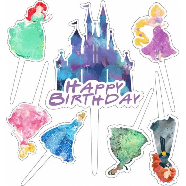Zápich do dortu disney princezny - Cakesicq