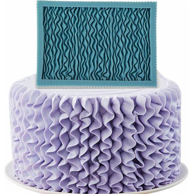 Silikonová formička na povrchy třásně 15x11cm - Cakesicq