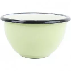 Belis Smaltovaná miska limetková 0,35l, vyrobeno pro BELIS/SFINX