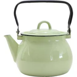 Belis Smaltovaný čajník 2,5l, limetkový, vyrobeno pro BELIS/SFINX