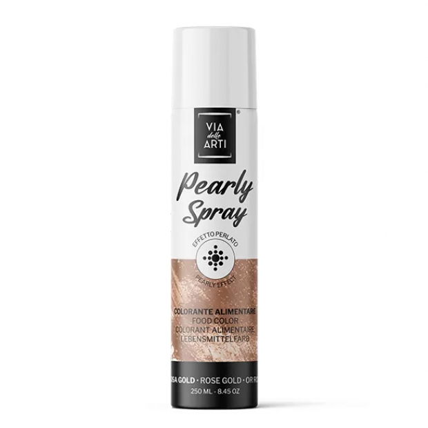 Perleťová barve ve spreji rose gold 250 ml - Solchim Food