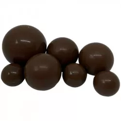 Čokoládové koule 7ks hnědé