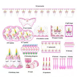 Párty sada unicorn - Cakesicq