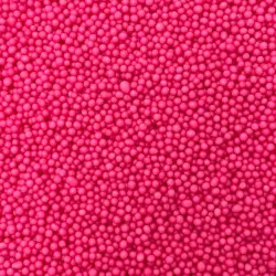 Cukrové perličky 2mm růžové 1kg - I LOVE CAKES