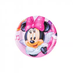 Párty papírové talíře 22cm 10ks Minnie - Cakesicq