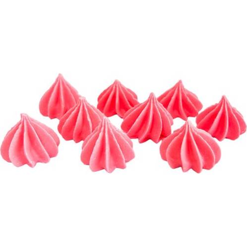 Mini růžové pusinky 1kg - I LOVE CAKES
