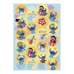 Fondánový papír předvyražený na cupcake Lilo a Stitch - Dekora