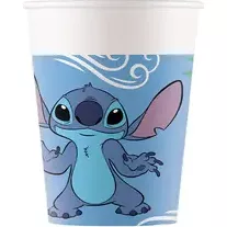Papírové kelímky Stitch 8 ks 200 ml - Procos