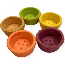 Košíček na tartaletky mix barev 4,4 cm (24 ks)