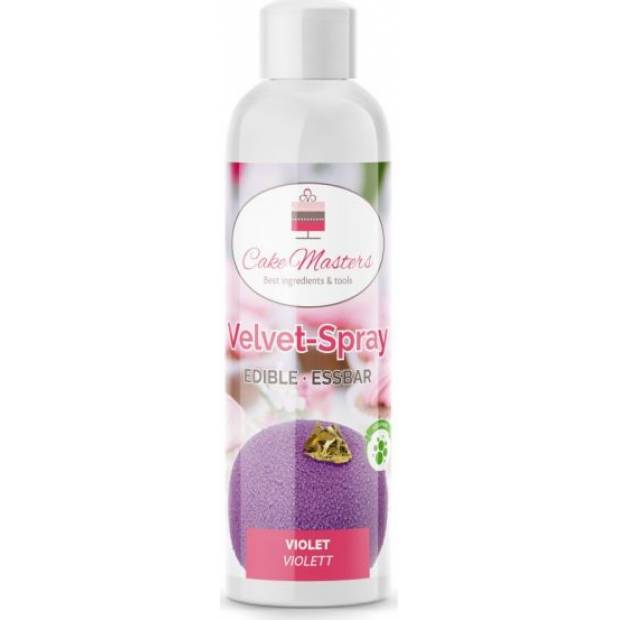 Velvet sprej fialová, 250g - Cake Masters