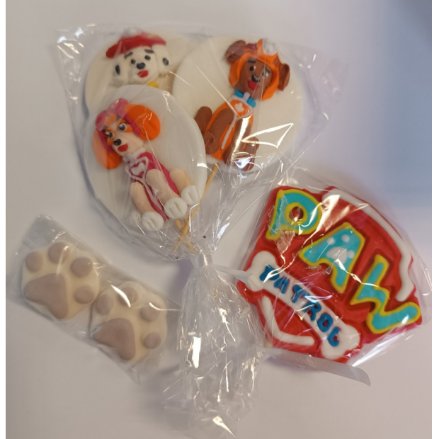 Cukrová figurka Paw Patrol 6ks - K Decor