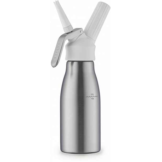 Šlehačková láhev WHIPcreamer Harmony 0,5l Bílá - Kayser