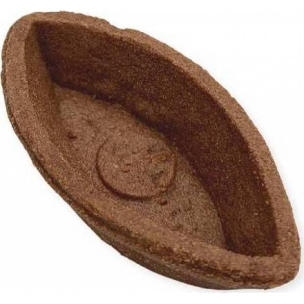 Košíček na tartaletky lodička máslová hladká kakaová 6,7 cm (24 ks)