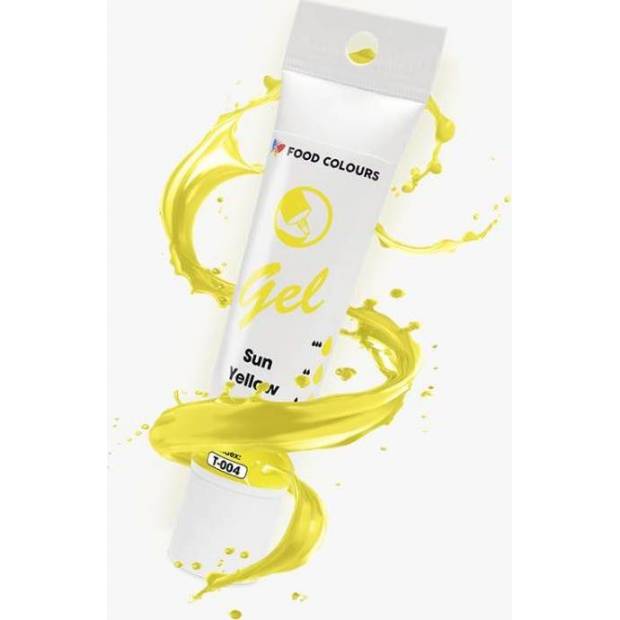 Food Colours gelová barva tuba Sun Yellow 30 g