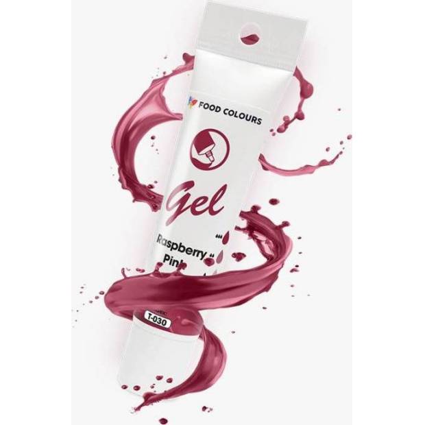 Food Colours gelová barva tuba Raspberry Pink 30 g