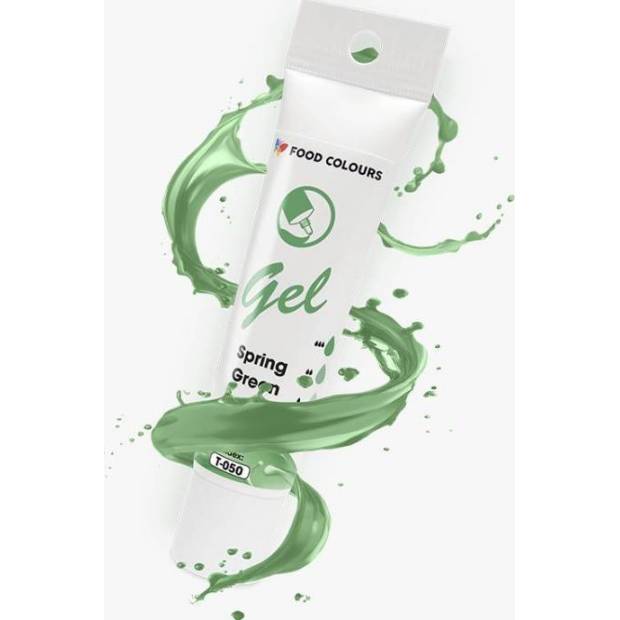 Food Colours gelová barva tuba Spring Green 30 g