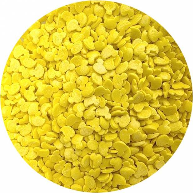 Cukrové zdobení žluté kachničky 80g - I LOVE CAKES