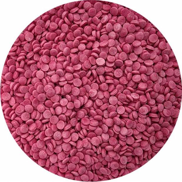 Cukrové zdobení bordó konfety 80g - I LOVE CAKES