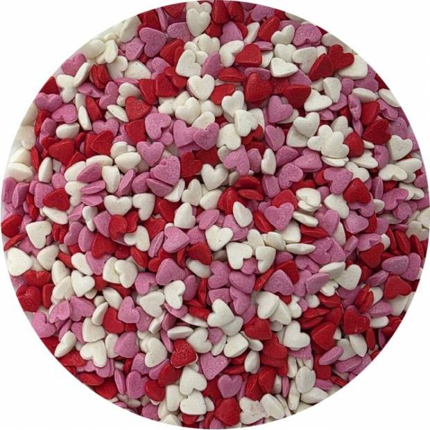 Cukrové zdobení Srdíčka mix 80g - I LOVE CAKES