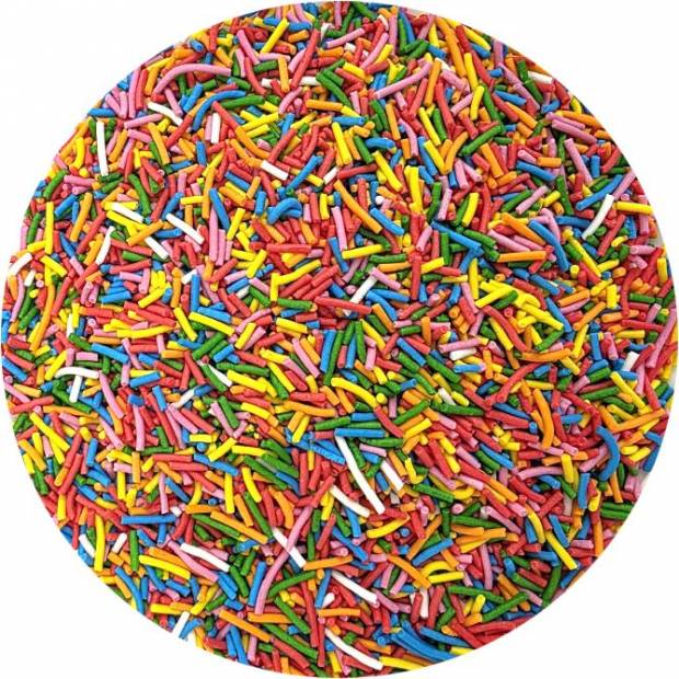 Cukrové zdobení tyčinky barevný mix 80g - I LOVE CAKES