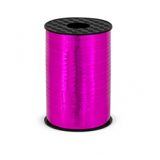 Stuha tmavě růžová 5mm/225m - PartyDeco